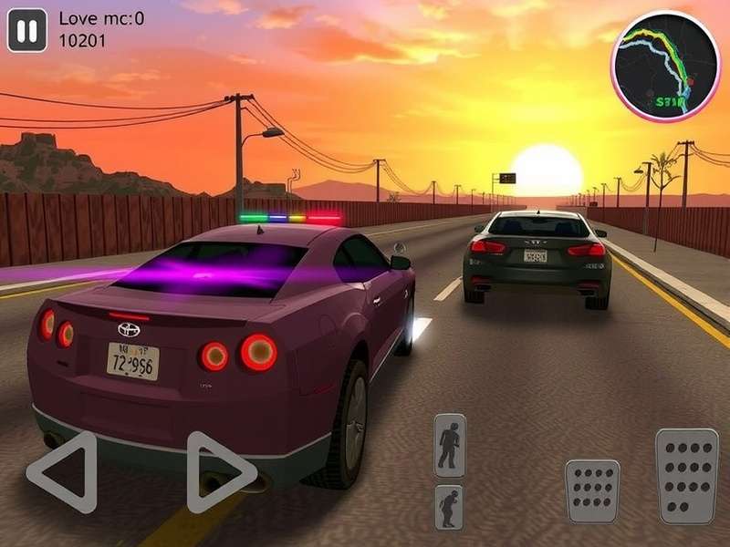 Desi Sunset Chase Game Screenshot